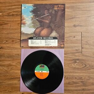Art Webb – Mr. Flute Atlantic Records 1977 SD 18212 PROMO Vinyl LP VG+ EX/EX